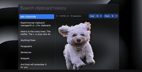 Clipboard Search Tools