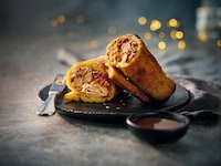 Baked Pudding Wraps