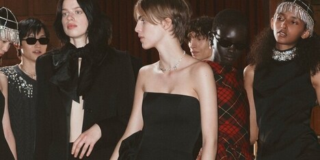 Holiday-Inspired Evening Wear Campaigns