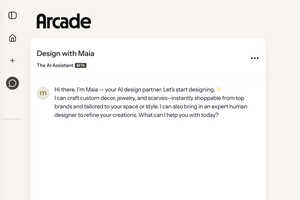 AI Product Design Assistants: Arcade's Agent Maia Helps Anyone Create ...