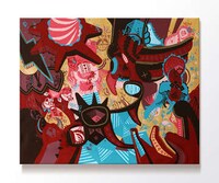 Hypercolor Religious Abstract Image 2
