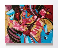 Hypercolor Religious Abstract Image 3
