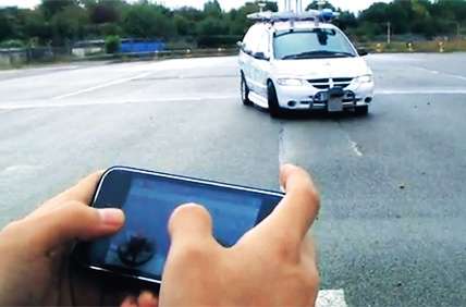 iPhone-Controlled Cars