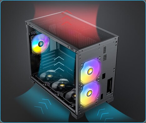 Fan-Included PC Cases