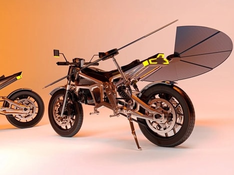 Solar-Powered Sleek Bikes