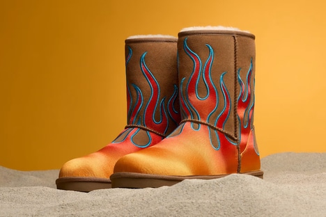 Fiery Fuzzy Footwear Designs