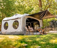 Interconnectable Cubic Camping Tents