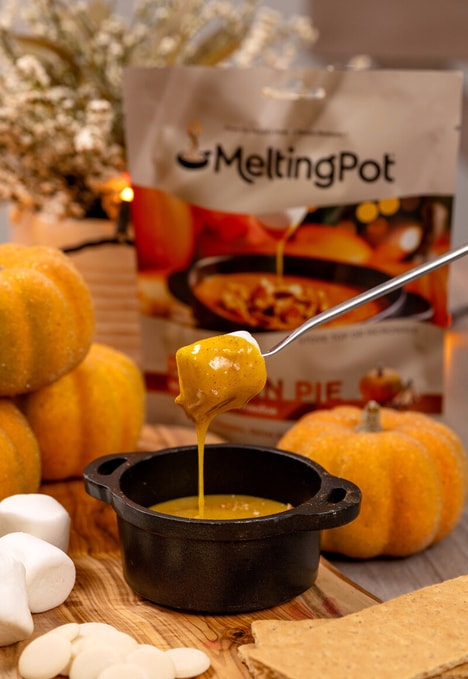 Pumpkin Pie Chocolate Fondues