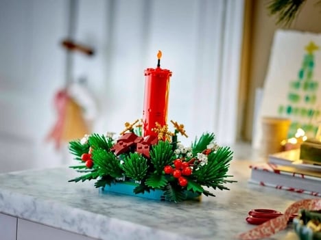 Festive Brick Centerpieces
