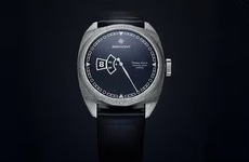 Shimmering Jump Dial Watches