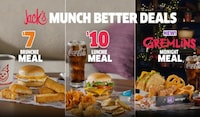 Schedule-Themed QSR Deal Menus