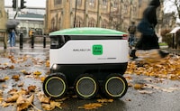 Robot Food Delivery Partnerships Image 1