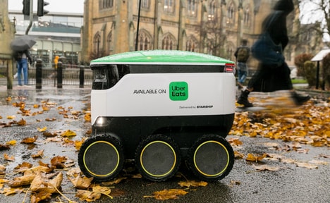 Robot Food Delivery Partnerships