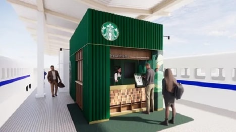 Micro Train Platform Cafes
