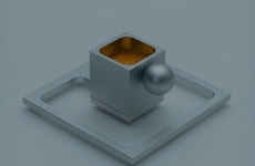 Cube Aluminium Espresso Cups