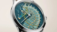Opulent Oceanic Marquetry Timepieces