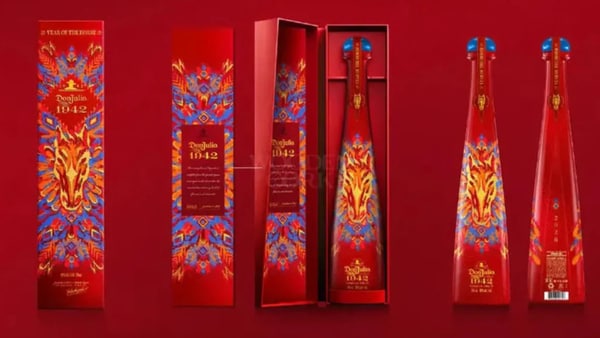 Symbolic Horse-Motif Tequilas