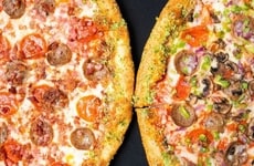 Artisan Triple-Meat Pizzas