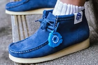 Collaborative Suede Boots