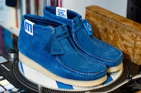 Collaborative Suede Boots Image 2