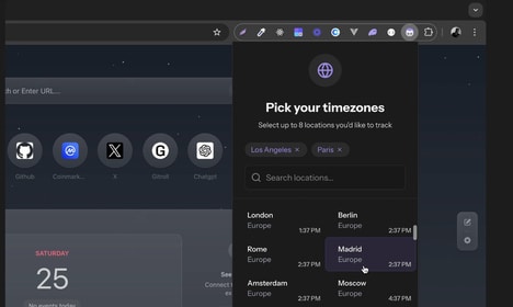 Global Time Trackers