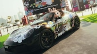 Playful Art Character Cars Image 1