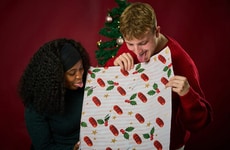 Festively Flavored Wrapping Paper