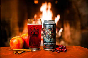 Holiday Season Hard Ciders : 2 Towns Ciderhouse Sled Zeppelin