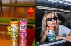 Sparkling Sour Candy Refreshments