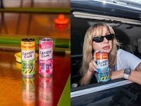 Sparkling Sour Candy Refreshments Image 1