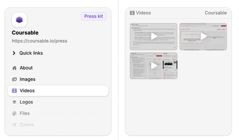 Digital Press Kits