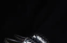 Textured Leather Footwear