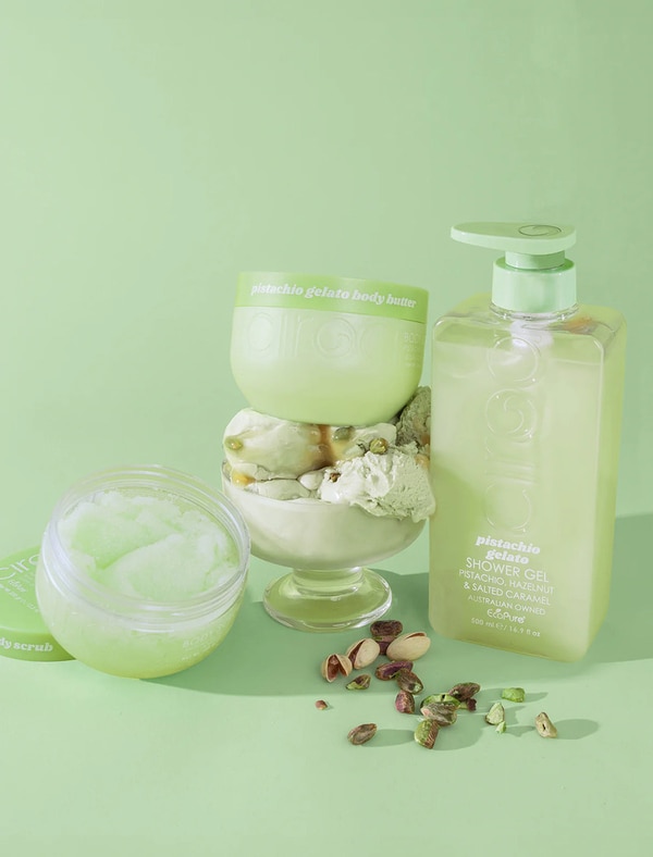 Pistachio-Themed Bodycare Bundles
