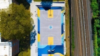 Flood-Smart Basketball Courts