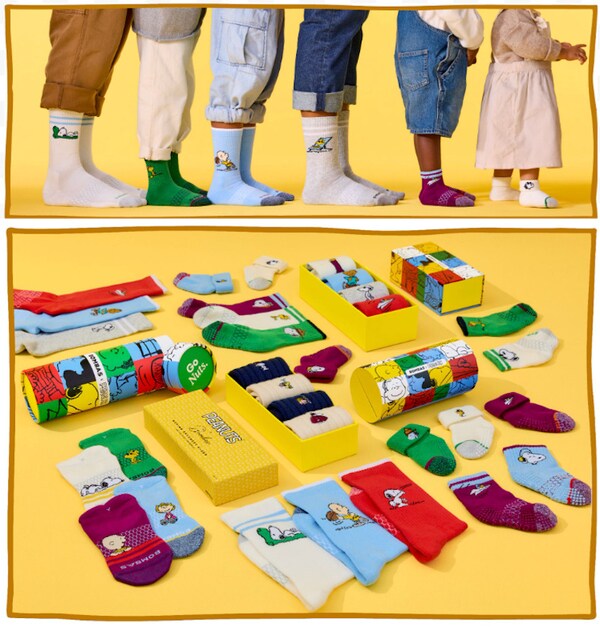 Cartoon-Themed Family Sock Ranges