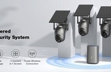 Solar-Powered Security Cameras