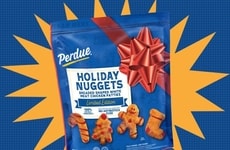 Festively Shaped Chicken Nuggets