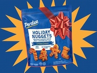 Festively Shaped Chicken Nuggets