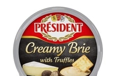 Truffle-Infused Brie Cheeses