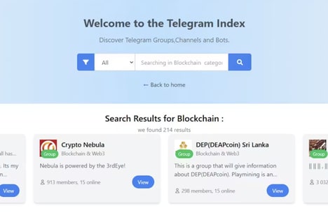 Messaging Community Finders
