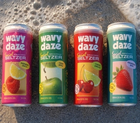 Retro-Inspired Functional Seltzers