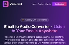 Auditory Email Inbox Apps