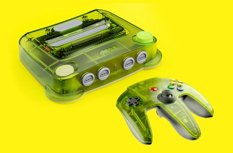 See-Through Cartridge Gaming Consoles