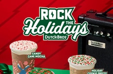 Edgy Holiday Beverage Campaigns