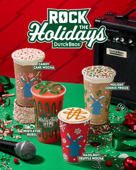 Edgy Holiday Beverage Campaigns