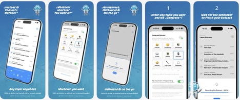 Offline AI Podcasts