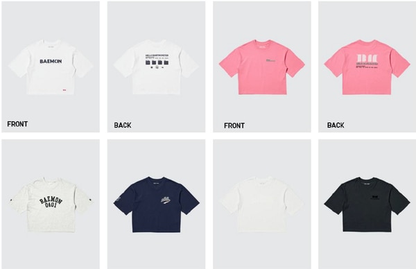 Music Graphic Tee Capsules : UNIQLO x BABYMONSTER