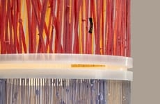 Bright Upcycled Textile Lamps