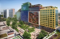 Layered Office Blocks