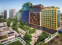 Layered Office Blocks Image 1